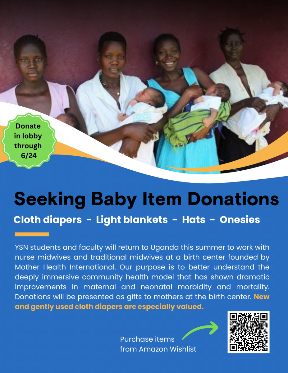 Seeking baby item donations to be sent to Uganda
