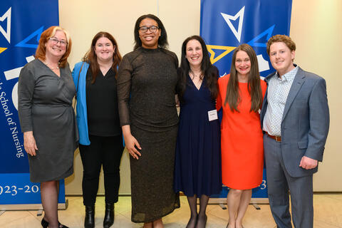 YSN faculty, staff, and students at the 21st annual Creative Writing Awards