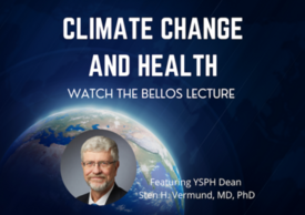 Sten H. Vermund, MD, PhD spoke at the 2022 Bellos Lecture.