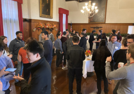 Between discussions led by alumni, networking sessions provided opportunities for students and alumni to forge deeper connections.