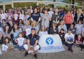 Group Shot of Yale School of Nursing: Yale Day of Service - Newborns in Need Volunteers