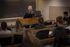 Mary C. Geary ’74 MSN, RN teaching a class on Negotiation 